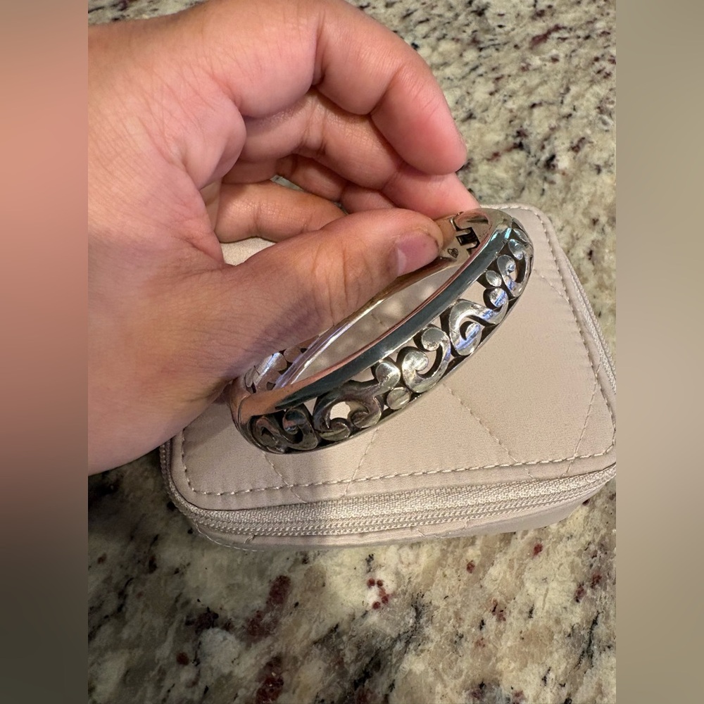 Brighton Sterling Silver Filigree Cuff Bracelet